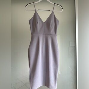 Windsor Purple Dress with Spaghetti Straps